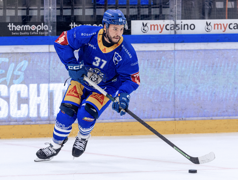 EV Zug für längere Zeit ohne Elia Riva