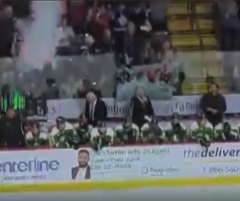 Großer Schrecken für London Knights-Coach Dale Hunter