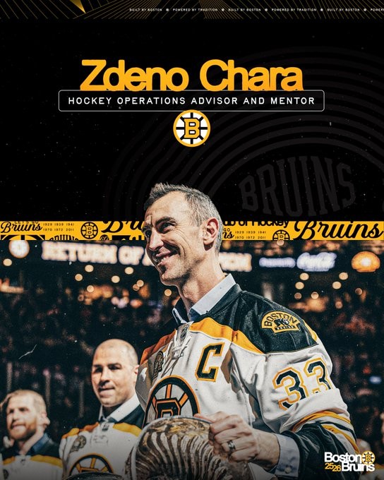 Zdeno Chara retrouve les Bruins
