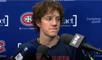 Vinzenz Rohrer s'exprime sur son bon début de camp avec le Canadien