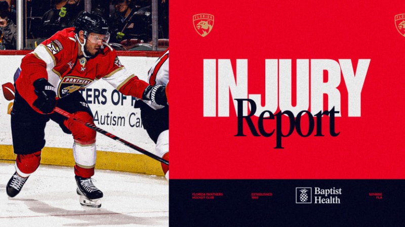 Une nouvelle longue absence du côté des Panthers