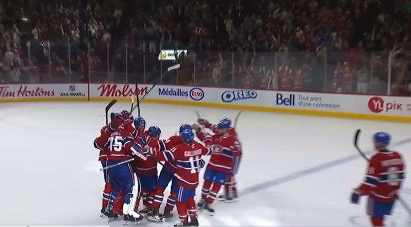 A (re)voir : la fin de match un peu folle du côté de Montréal