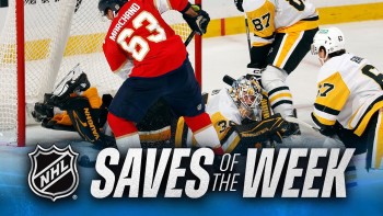 Les plus beaux arrêts de la semaine écoulée en NHL