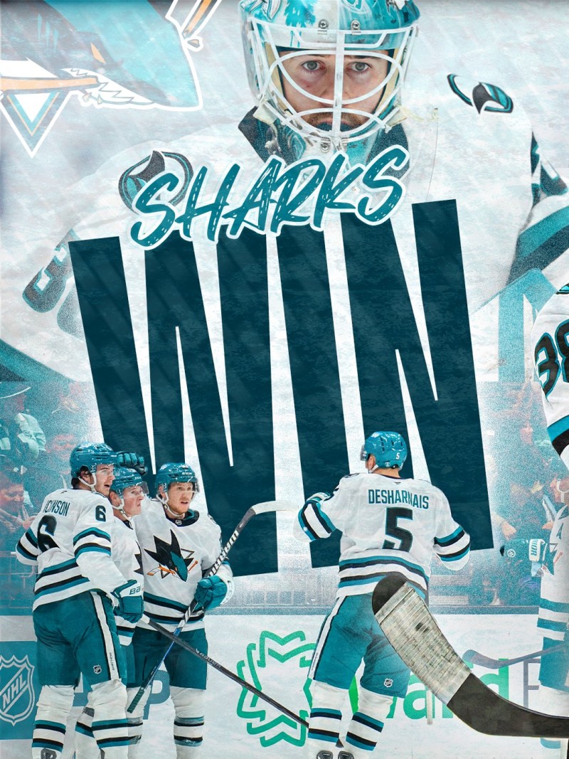 Une large victoire des Sharks mais pas de point pour Kurashev, Celebrini toujours en feu