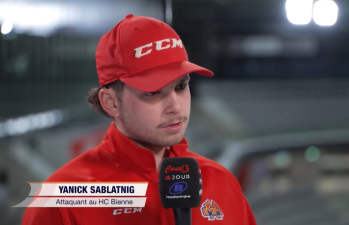 Yanick Sablatnig à l'interview