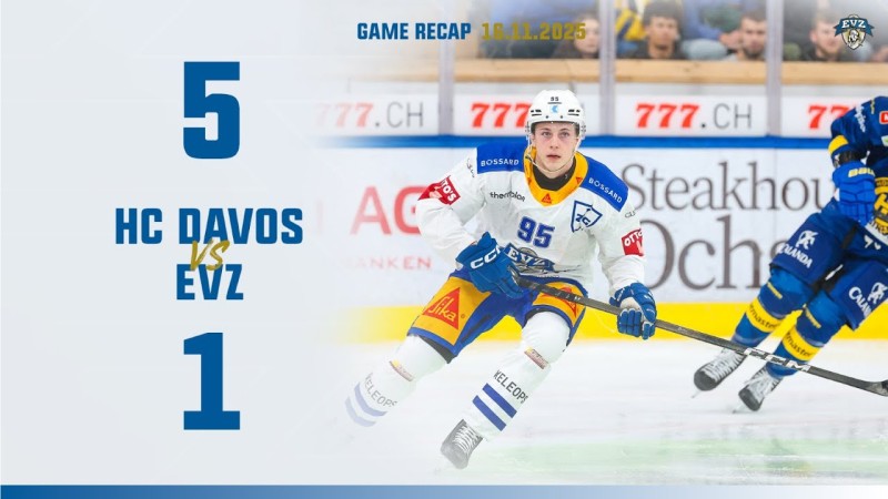 Les images de la victoire de Davos face à Zoug