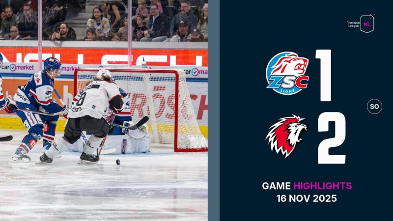 Résumé du match Zurich vs Lausanne