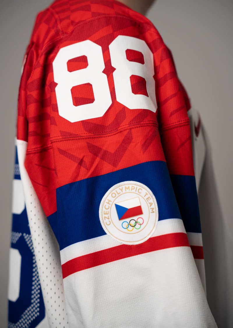 Les maillots de l'équipe de  République tchèque pour les Jeux olympiques