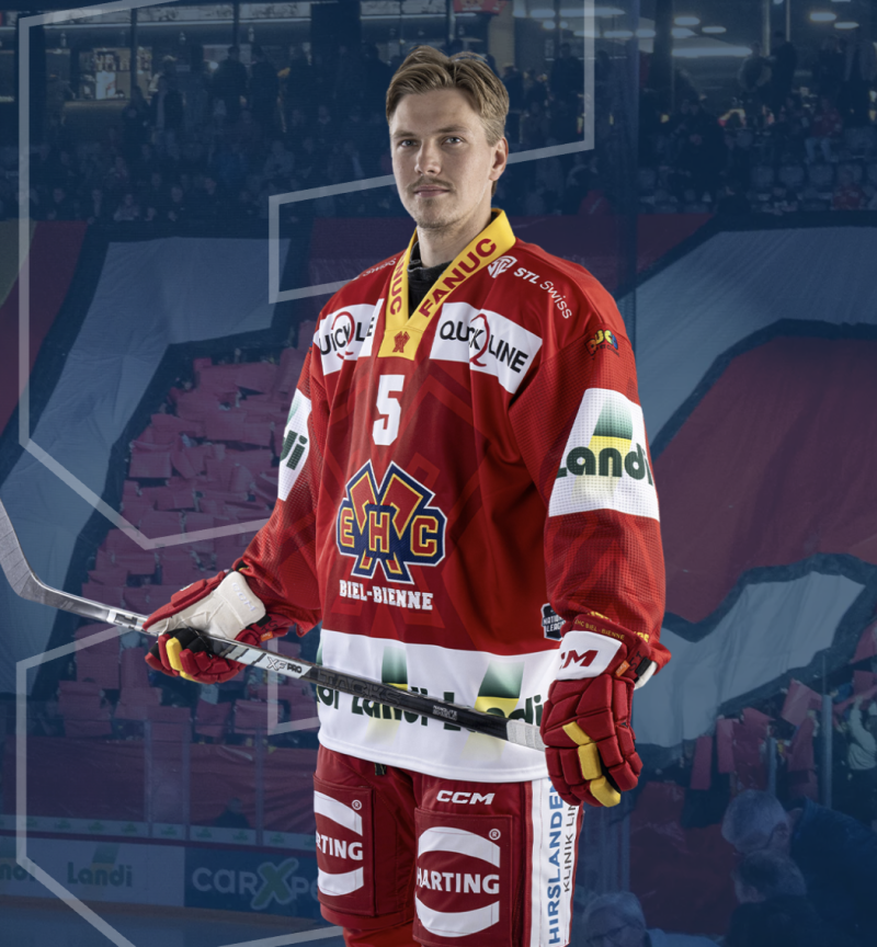 Oskar Laaksonen könnte Biel schon bald Richtung Schweden verlassen