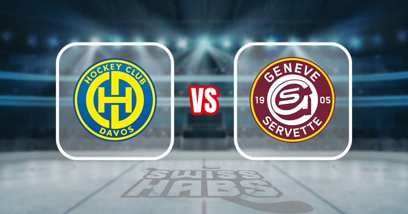 Teamaufstellung und nicht verfügbare Spieler für das Spiel Davos vs. Genf