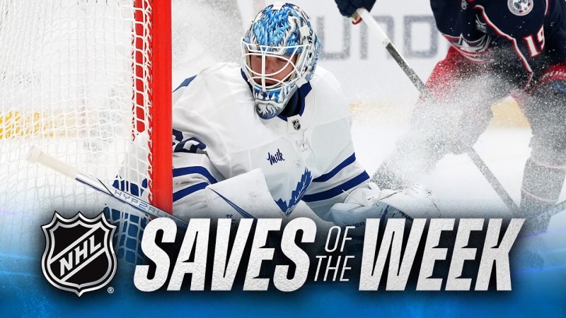 Les plus beaux arrêts de la semaine écoulée en NHL