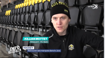 Killian Mottet détaille comment il s’adapte à sa nouvelle vie