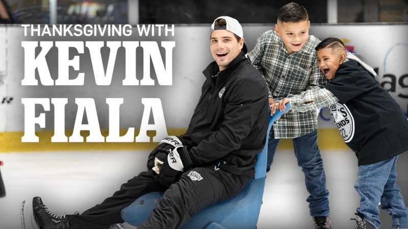 Kevin Fiala ouvre les portes des Kings aux familles du Children’s Hospital