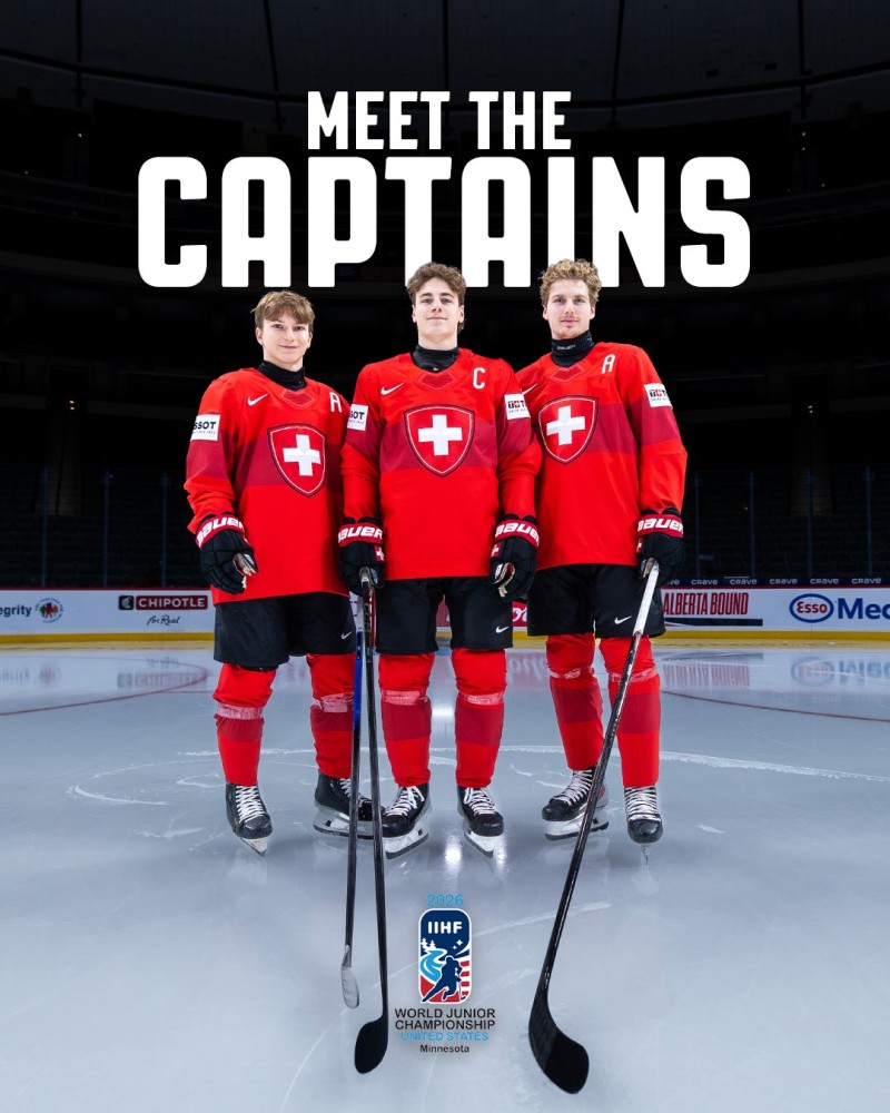 Le capitaine et ses assistants de notre équipe U20