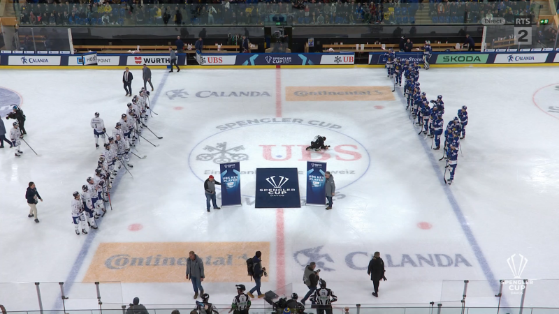 Coupe Spengler : Davos battu pour son premier match