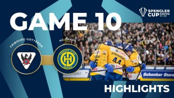 Les images des matchs du jour à la Coupe Spengler