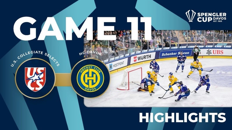 Video-Zusammenfassung des Spengler-Cup-Finales