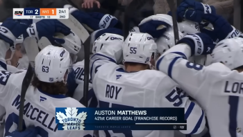 Auston Matthews devient le meilleur buteur de tous les temps des Maple Leafs de Toronto