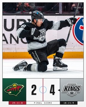 Kevin Fiala prend part à la victoire des Kings