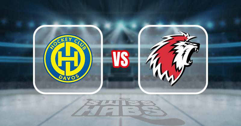 Formation des équipes et joueurs indisponibles pour le match Davos vs Lausanne
