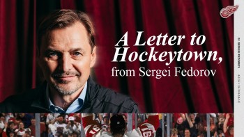 La lettre de Sergei Fedorov à Detroit avant la soirée de retrait de son maillot