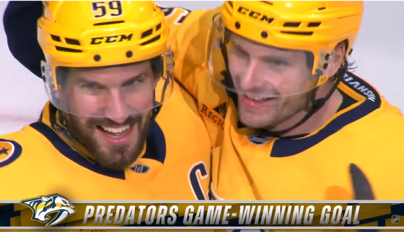 Josi entscheidet in der Verlängerung, Moser trifft und Tampa Bay setzt Serie fort