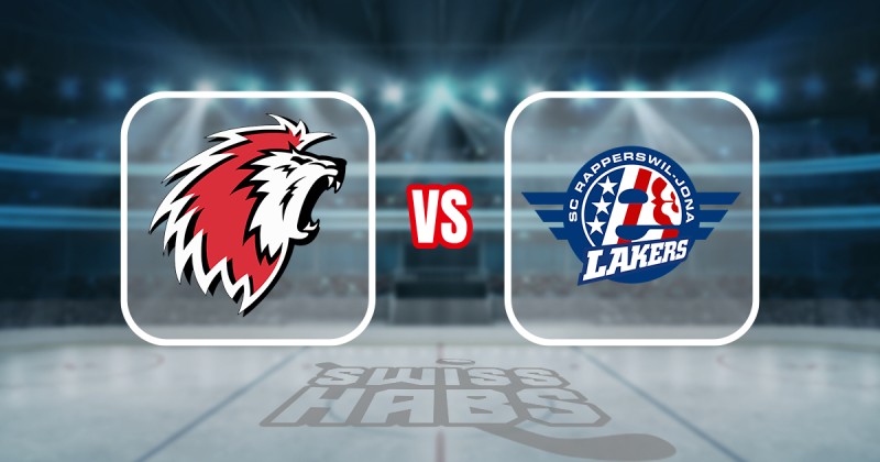 Teamaufstellung und nicht verfügbare Spieler für das Spiel Lausanne vs. Rapperswil