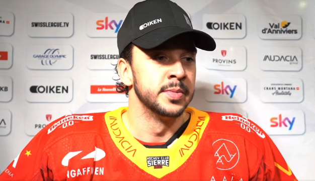 Samuel Houde attend son retour au jeu et désire prolonger avec Sierre