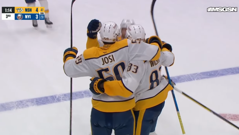 Josi à nouveau décisif, retours au jeu pour Suter et Kurashev