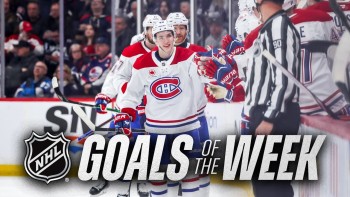 Les plus beaux buts et arrêts de la semaine écoulée en NHL