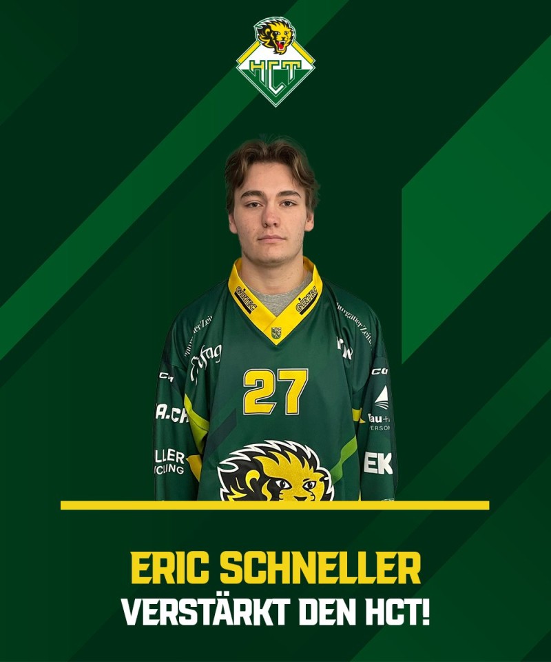 Le HC Thurgovie renforce sa défense avec Eric Schneller