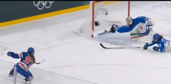 Un bien bel arrêt de la gardienne italienne Gabriella Durante