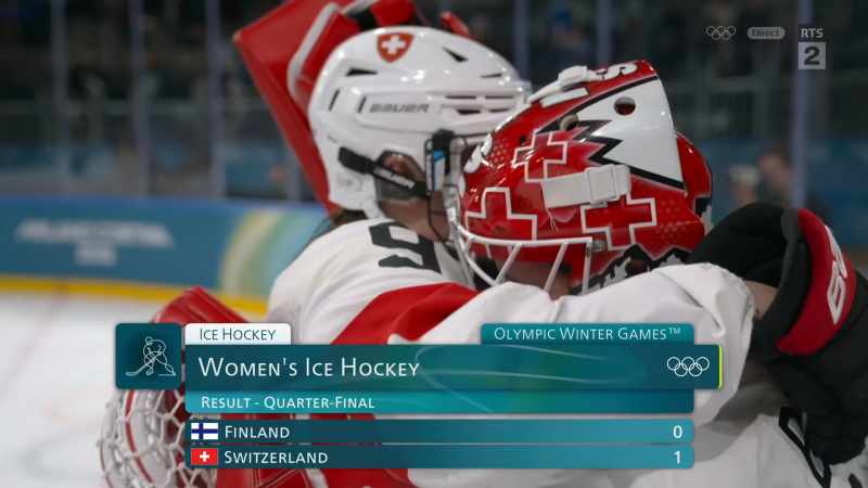 Les Suissesses s'offrent une demi finale de haute lutte !