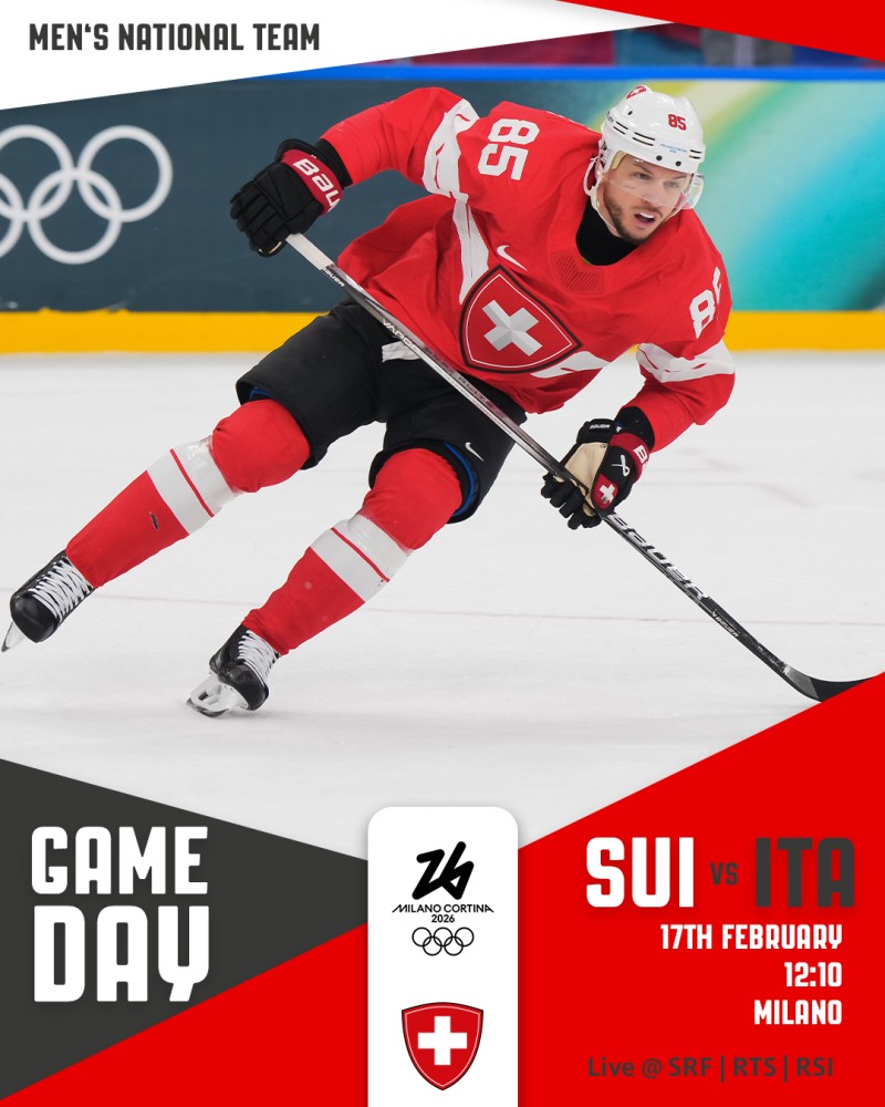 Formation des équipes pour le match Suisse vs Italie