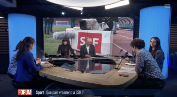 Quel montant la SSR dépense-t-elle pour le sport ?