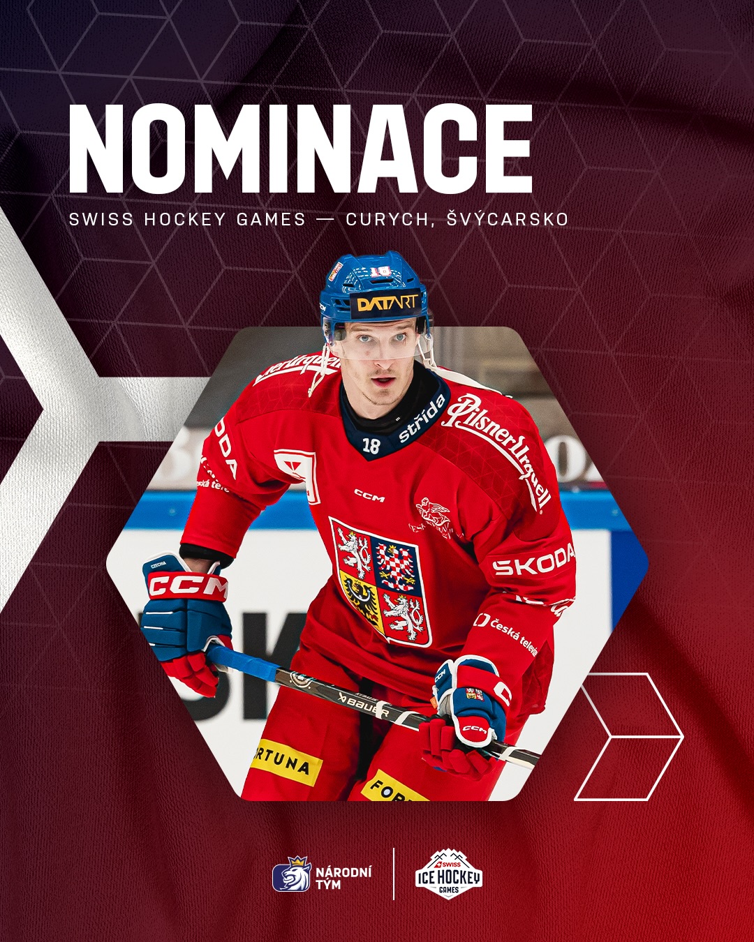 Et la composition de la République tchèque pour les Swiss Hockey Games