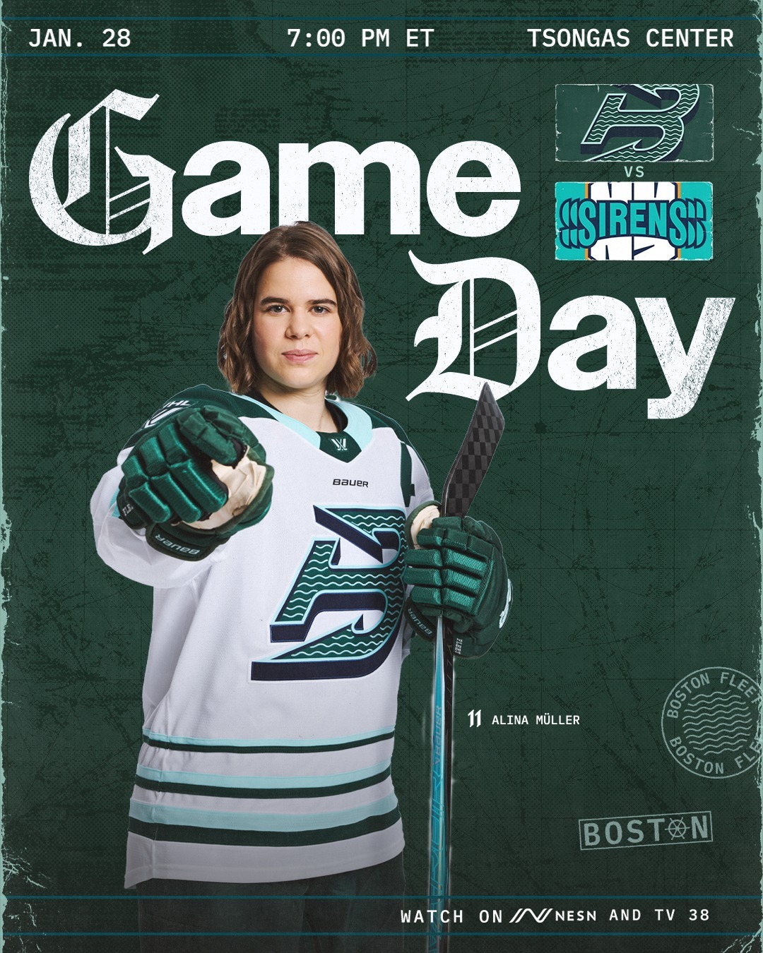 Alina Müller beschert Boston mit zwei Penalty-Toren der Extraklasse den Sieg