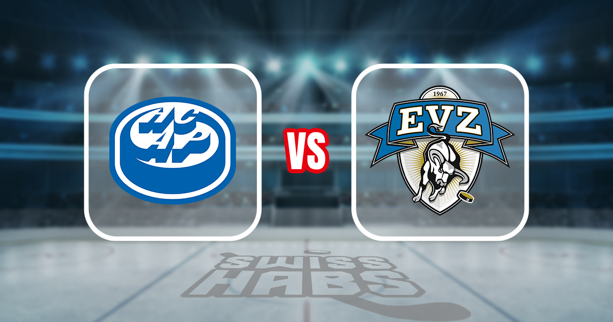 Formation des équipes et joueurs indisponibles pour le match Ambri vs Zoug