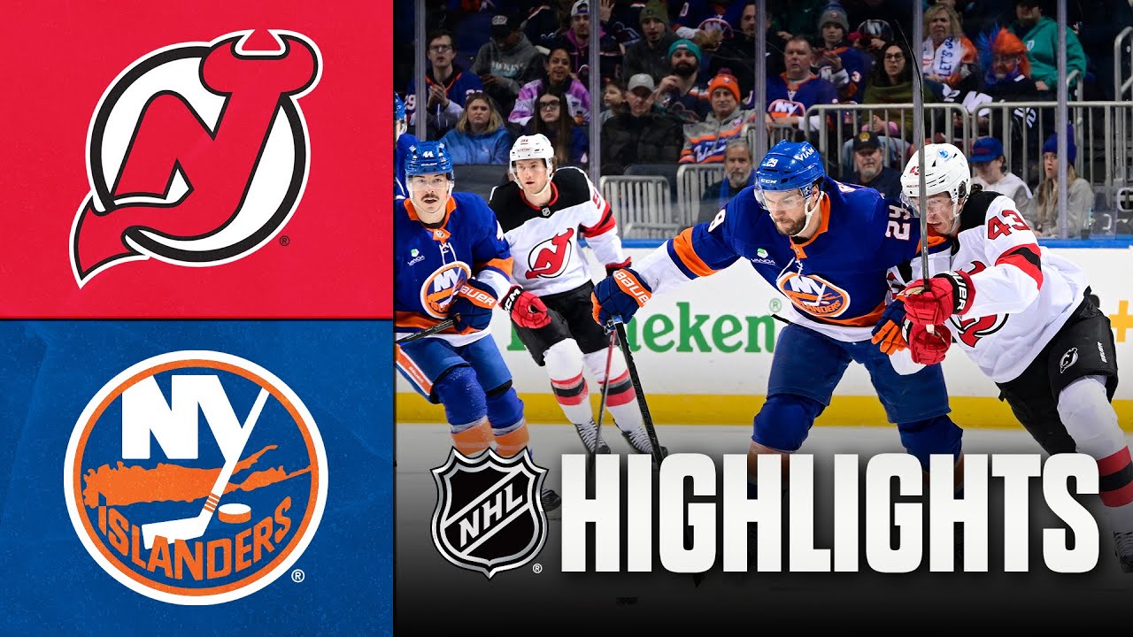 Les Devils humiliés par les Islanders