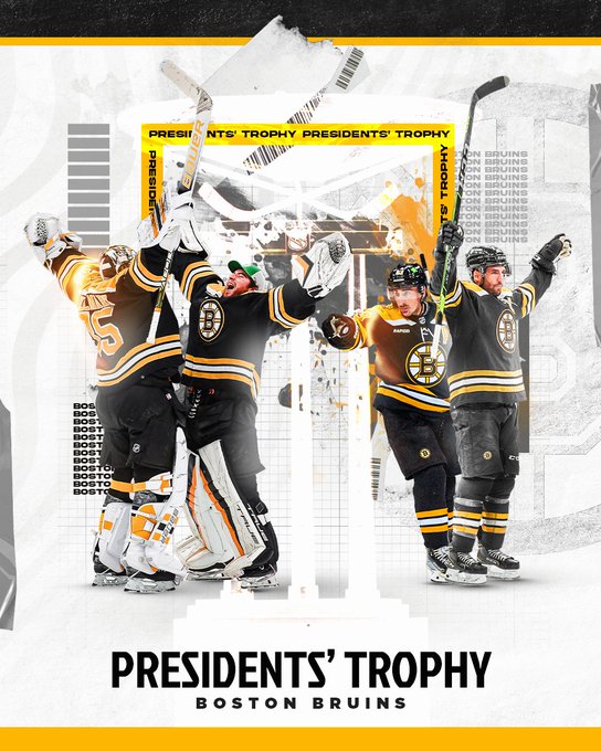 Les Bruins remportent le Trophée des Présidents 2022-23