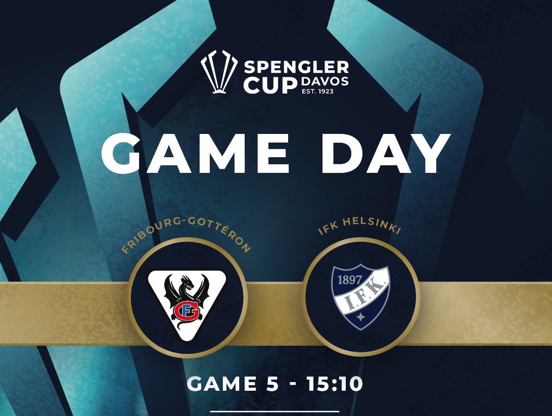 Formation des équipes pour le match Fribourg-Gottéron vs IFK Helsinki