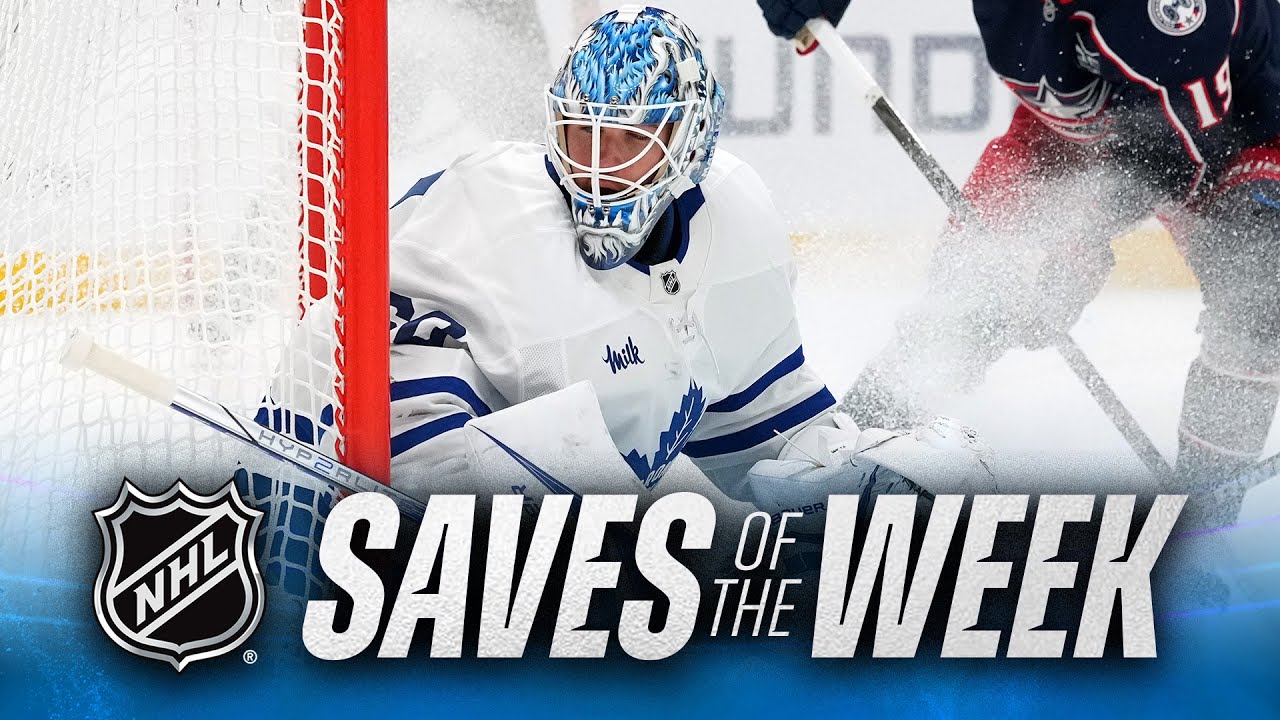 Les plus beaux arrêts de la semaine écoulée en NHL