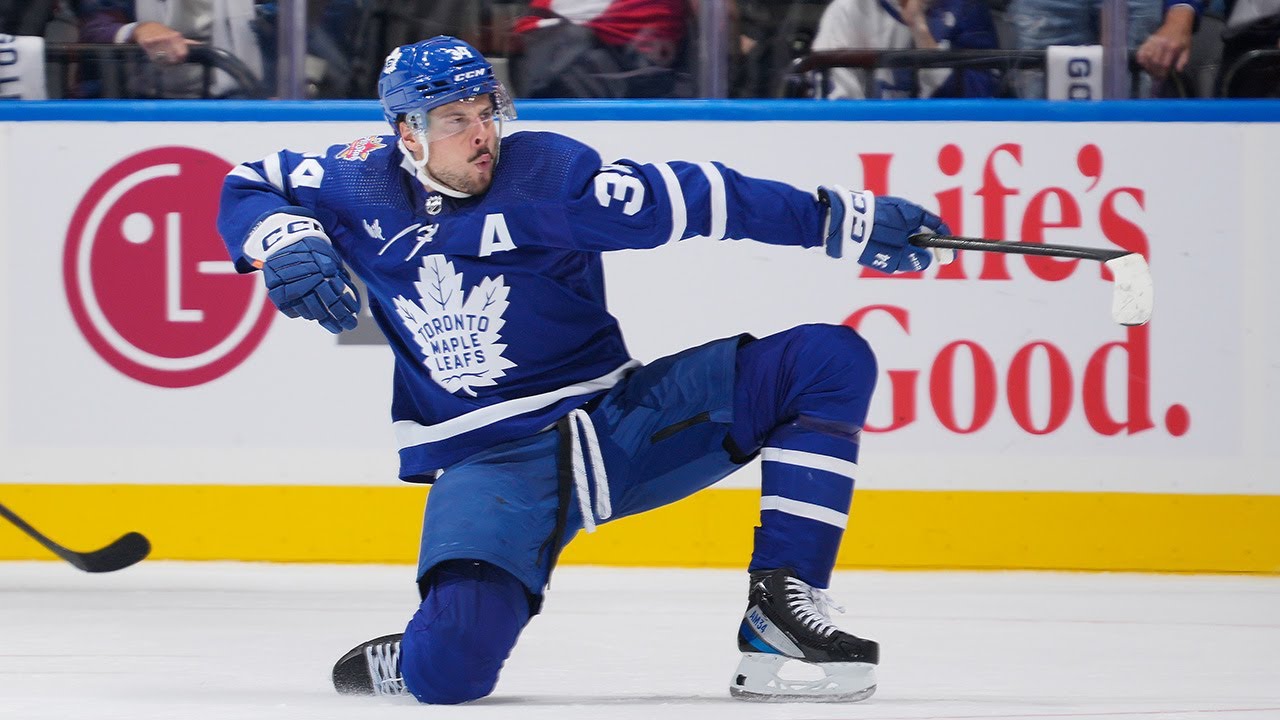 SwissHabs Et un 300e but en NHL pour Auston Matthews