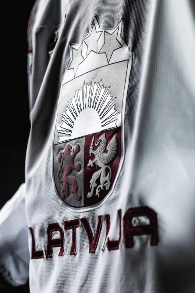 Les maillots de l'équipe de Lettonie pour les Jeux olympiques