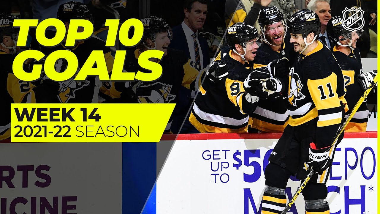 Les 10 plus beaux buts de la dernière semaine de NHL