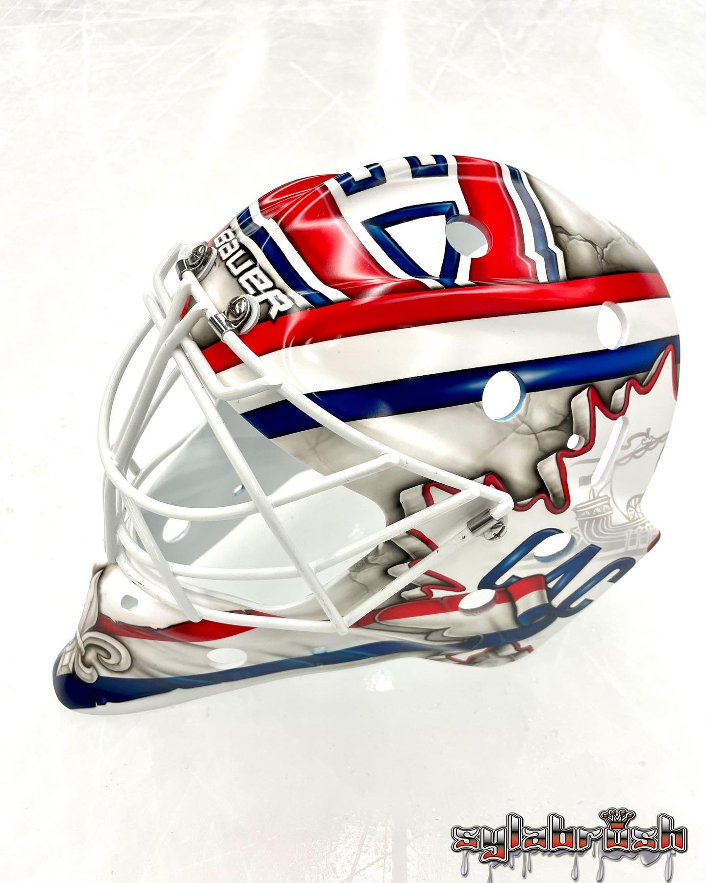 SwissHabs Le nouveau masque de Jake Allen dans les détails