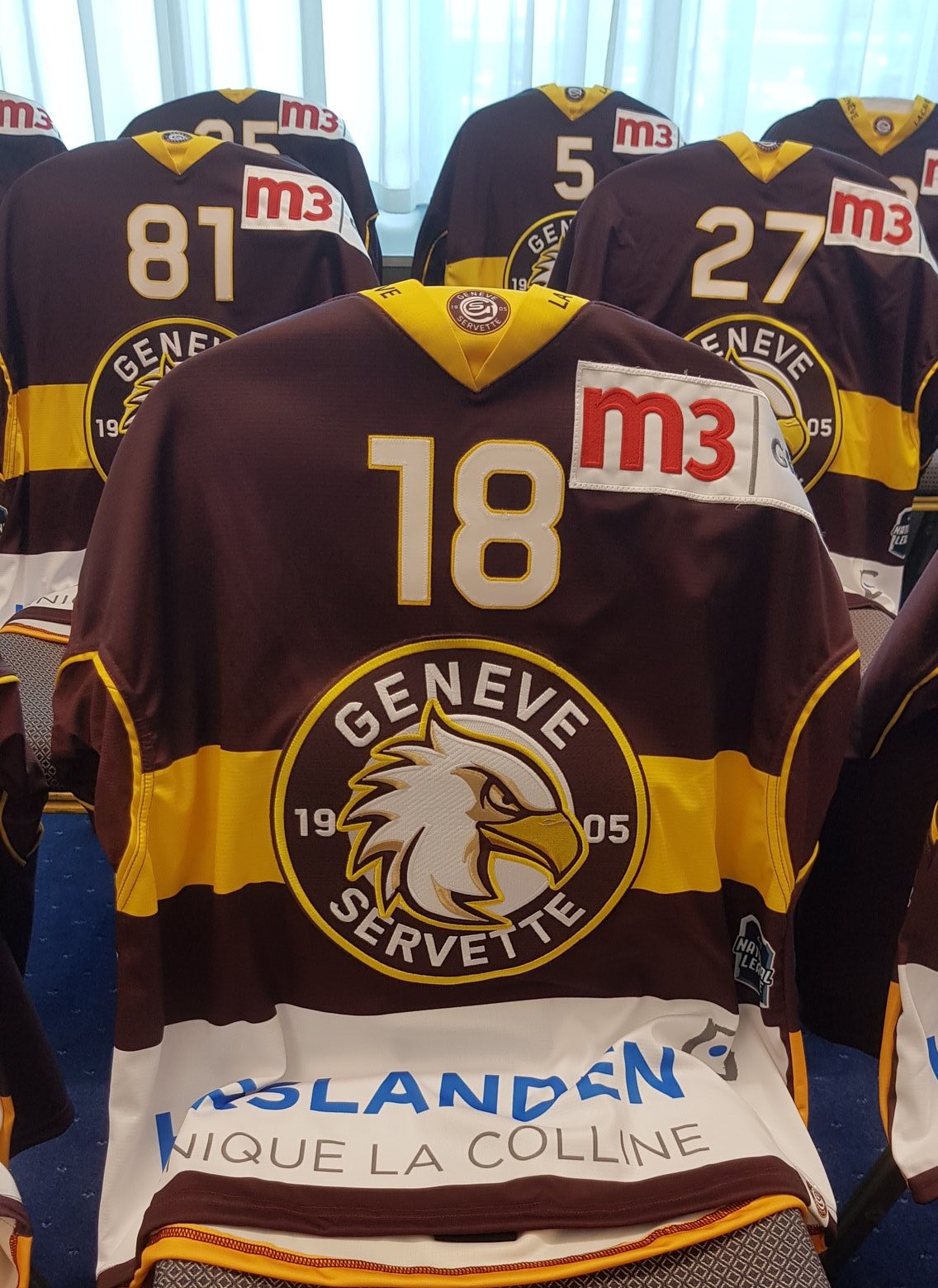 Maillot Servette Hockey GSHC Pavoni | Acheter sur