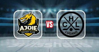 Formation des équipes et joueurs indisponibles pour le match Ajoie vs Lugano