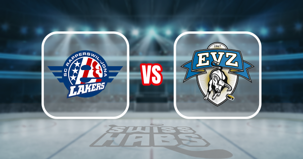 Formation des équipes et joueurs indisponibles pour le match Rapperswil vs Zoug