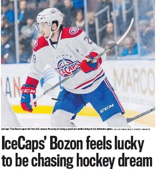 Tim Bozon terminera la saison avec les Bulldogs